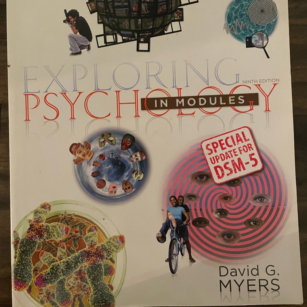Exploring Psychology in modules ninth edition